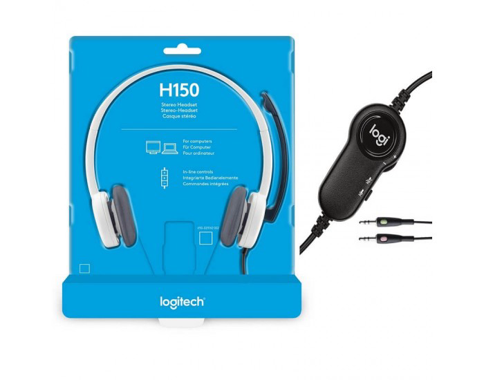 LOGITECH WIRED HEADPHONE (DUAL PIN) H150